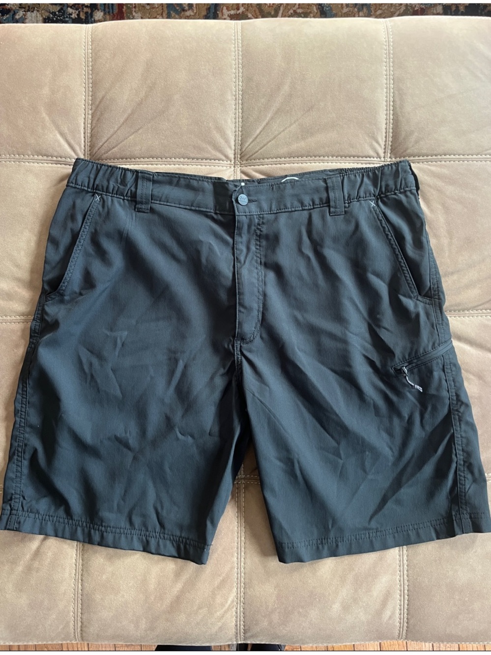 Wrangler Men's Black Athletic Performance Shorts